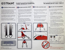 Load image into Gallery viewer, Q5 - 7583 - 2 | Q’Straint Scooter Securement Kit - WheelchairStrap.com