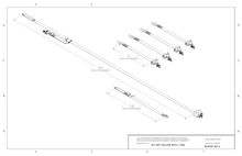 Load image into Gallery viewer, QRT Deluxe Kit w/ Retractable Shoulder/Lap Belt and L - Track Fittings | Q - 8107 - A1 - L - WheelchairStrap.com