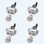 QRT Deluxe Retractors with Slide 'N Click fittings | Q - 8101 - SC2 - WheelchairStrap.com