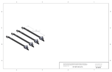 Load image into Gallery viewer, Q'Straint 4 QRT - 360 Retractors with L - Track Fittings Kit | ‎Q - 10010 - WheelchairStrap.com