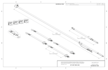 Load image into Gallery viewer, Q'Straint 4 QRT Max Retractors Slide 'N Click fittings Retractable Lap/Shoulder Belt Combo | Q-8300-A1-SC WheelchairStrap.com