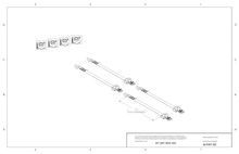 Load image into Gallery viewer, Q'Straint 4 QRT Max Retractors with Slide 'N Click Fittings | Q - 8301 - SC - WheelchairStrap.com