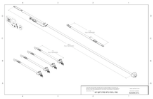 Load image into Gallery viewer, Q'Straint 4 QRT Standard Retractors L - Track Fittings with Retractable Lap &amp; Shoulder Belt | Q-8200-A1-L WheelchairStrap.com