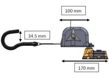 Load image into Gallery viewer, Q'straint 78" Extra Long Retractor for Slide N' Click | Q8 - 6207 - SC - WheelchairStrap.com