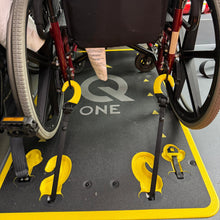 Load image into Gallery viewer, Q'Straint All - In - One Securement One System Right Hand | RETROFIT - WheelchairStrap.com