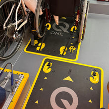 Load image into Gallery viewer, Q'Straint All - In - One Securement One System Right Hand | RETROFIT - WheelchairStrap.com