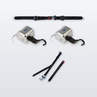 Q'Straint Electric Tie - Down & Dual Occupant Restraint 9 FT | Q5 - 6210 - 11 - ER + Q8 - 6325 + Q8 - 6326 - A1 - T