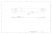 Load image into Gallery viewer, Q'Straint Lap Extension Belt, 24" Male | Q8 - 6324 - WheelchairStrap.com