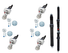 Load image into Gallery viewer, Q'Straint Max Retractor Tie - Down Kit w/ Manual Lap &amp; Shoulder Belt | Q - 8300 - AP - SC - WheelchairStrap.com