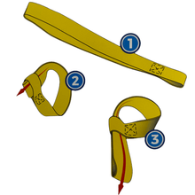 Load image into Gallery viewer, Q'Straint Mobility Secure Loop 9" Q - 57580 - 12 | 4 PACK - WheelchairStrap.com