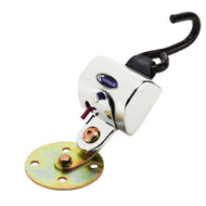 Q'Straint Permanent QRT Max Retractor (knobless) w/ Floor Mount Fitting | Q8 - 6209 - F - WheelchairStrap.com