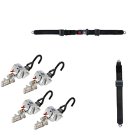Q'Straint | Q - 8200 - AP - L3 - Piece Wheelchair Restraint Kit - WheelchairStrap.com