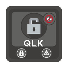 Load image into Gallery viewer, Q'Straint QLK Audible Docking System Kit with 2" (Standard) Base Mount | Q04S180 - WheelchairStrap.com