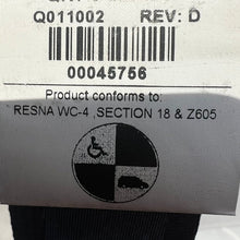 Load image into Gallery viewer, Q'Straint QRT - 360 Retractor Mounted with L - Track Fitting | Q011012 - WheelchairStrap.com