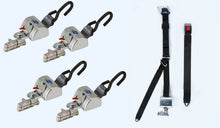 Load image into Gallery viewer, Q'Straint QRT Max Retractor Kit w/ Combo Lap/Shoulder Belt for L - Track | Q - 8307 - A1 - L - WheelchairStrap.com