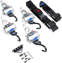 Load image into Gallery viewer, Q'Straint QRT Standard Retractor with Lap Belt &amp; L-Track Fittings | Q-8200-A-L - WheelchairStrap.com