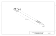 Load image into Gallery viewer, Q'Straint Replacement QRT-360 Retractor Mounted with Slide 'N Click Fitting | Q011022 - WheelchairStrap.com