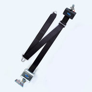 Q'straint Retractable Shoulder Belt w/ Retractable Height Adjuster for L - Track - WheelchairStrap.com