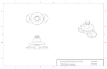 Load image into Gallery viewer, Q'Straint Seat Stud fitting for L - Track Q5 - 7535A - S | 4 PACK - WheelchairStrap.com