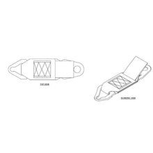 Load image into Gallery viewer, Q'Straint Shoulder Belt Female End Adapter | S5 - 6410 - S - WheelchairStrap.com