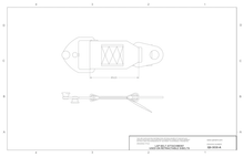 Load image into Gallery viewer, Q’Straint Shoulder Belt Male Pin Adapter | Q8 - 3030 - A - WheelchairStrap.com