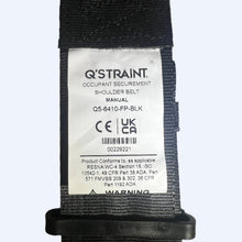Load image into Gallery viewer, Q'Straint Shoulder Belt with Female Pin Connectors | Q5 - 6410 - FP - BLK - WheelchairStrap.com