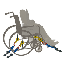 Load image into Gallery viewer, Q'Striant Mobility Secure Loop 11" | Q - 57580 - 13 | 4 PACK - WheelchairStrap.com
