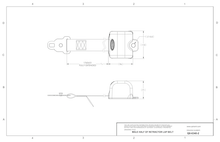 Load image into Gallery viewer, Q'UBE Bolt - in Wheelchair and Occupant Securement Kit for L - Track | Q'Straint - WheelchairStrap.com