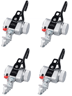 Quick - Secure Wheelchair 4 Strap Kit | WC - RET4 - WheelchairStrap.com