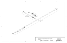 Load image into Gallery viewer, Retractable Shoulder/Lap Belt Combo Assembly With Retractable Height Adjuster | Q8 - 6326 - A1 - HR - WheelchairStrap.com