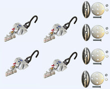 Load image into Gallery viewer, Retractor Kit for L - Track w/ L - Track Floor Pockets | QRT STANDARD - WheelchairStrap.com