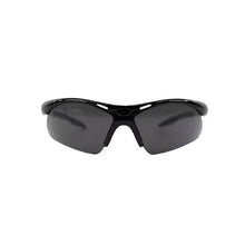 Load image into Gallery viewer, SAS Safety Diamondbacks UV Protection Safety Glasses - Black Frame / Gray Lens - WheelchairStrap.com