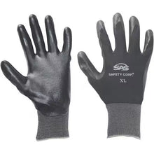Load image into Gallery viewer, SAS Safety PawZ® Small Nitrile Coated Palm Gloves | Black - WheelchairStrap.com
