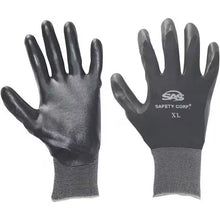 Load image into Gallery viewer, SAS Safety PawZ® Small Nitrile Coated Palm Gloves | Black - WheelchairStrap.com