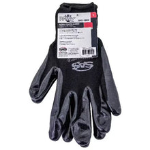 Load image into Gallery viewer, SAS Safety PawZ® Small Nitrile Coated Palm Gloves | Black - WheelchairStrap.com