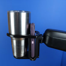 Load image into Gallery viewer, Scooter Combo Extra Large Drink/Smart Phone Holder Snapit! | W0014CGA - WheelchairStrap.com