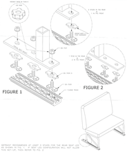 Load image into Gallery viewer, Seat Stud Fitting with Knob for Seat Installation | Q5 - 7535A - K - WheelchairStrap.com