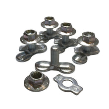 Load image into Gallery viewer, Series L Track Double Lug Stud Fitting | 5 PACK - WheelchairStrap.com