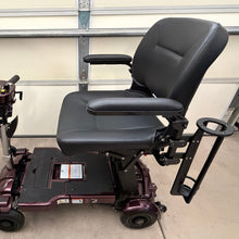 Load image into Gallery viewer, Slip in Cane Holster Scooter Armrest Mount | W007S - WheelchairStrap.com