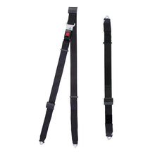 Load image into Gallery viewer, Standard Lap/ Shoulder Belt Combination with Manual Height Adjuster and Pin Connectors Q8-6325-A-FP - WheelchairStrap.com