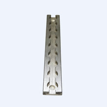 Load image into Gallery viewer, Sure-Lok 9" L-Track Section, Non-Flanged, with two 3/8" Mounting Holes | FE200762 - WheelchairStrap.com