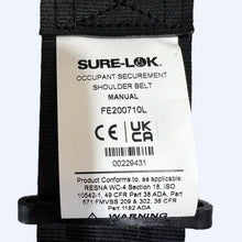 Load image into Gallery viewer, Sure-Lok | Non-Retractable Fixed Point Shoulder Belt | FE200710/FE200710L - WheelchairStrap.com