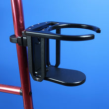Load image into Gallery viewer, Walker/Wheelchair Combo Extra Large Drink/Smart Phone Holder SnapIt! | W0014CG - WheelchairStrap.com