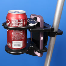 Load image into Gallery viewer, Walker/Wheelchair Phone &amp; Adjustable Drink Holder Snapit! | A0015C - WheelchairStrap.com