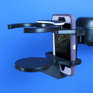 Powerchair Combo Smart Phone and Adjustable Drink Holder Right Hand | A0015CRA SnapIt!