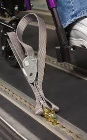 FE500 Wheelchair Restraint Cam Buckle Strap for L Track Sure-Lok