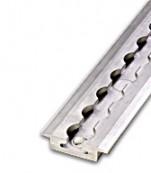 HD L-Track Section, Flanged, with 3/8" Mounting Holes, 9 Inches Long | FE200765 Sure-Lok