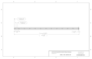 Surface Angled Series L-Track Pre-Drilled | FE752NA48-04-3 Q'Straint & Sure-Lok