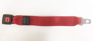 24" Extension Wheelchair Lap Belt RED | H350245-24 AMF Bruns
