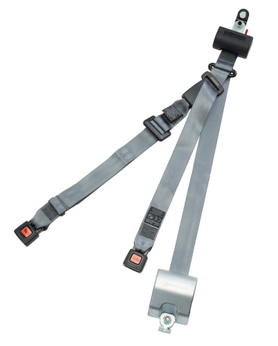 Automatic 3 Point Retractor 40˚ bracket retractable height adjuster, L-track fitting | H370231-3241 